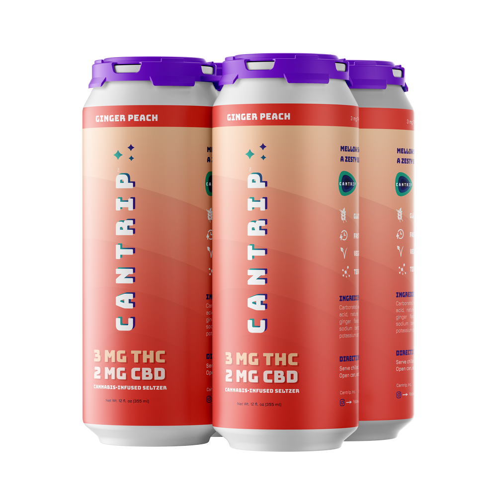 Cantrip CannabisInfused Seltzer and Sodas Herbal Aspect